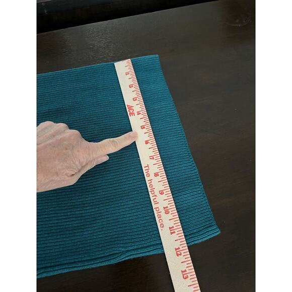 Cult Gaia Turquoise Knit Pants - Picture 6 of 7